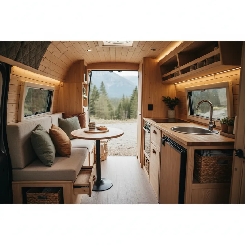 Aménager son van soi-même : guide pour débutants