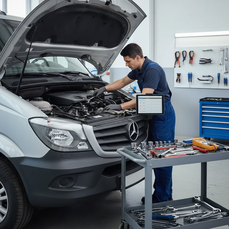 Entretien d'un véhicule utilitaire : les gestes essentiels