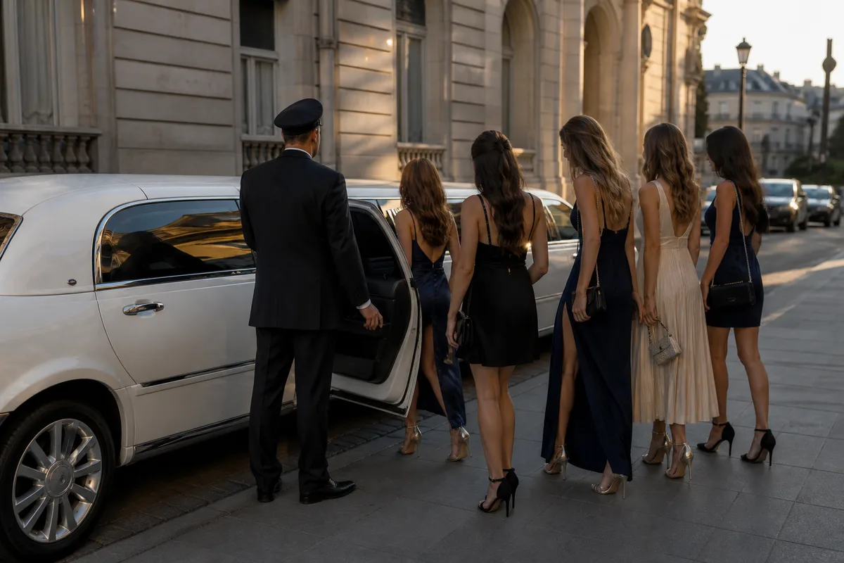 EVJF en limousine : organiser la journée sans faux pas