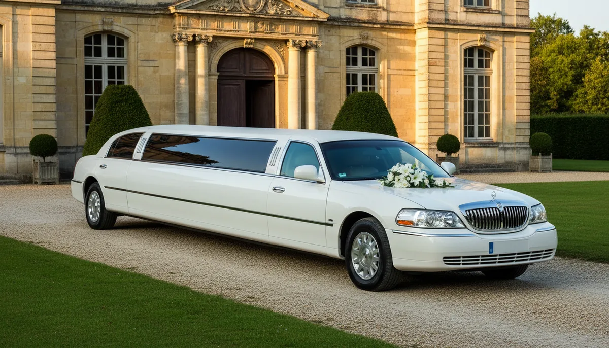 Prix location limousine pour mariage : tarifs détaillés 2026