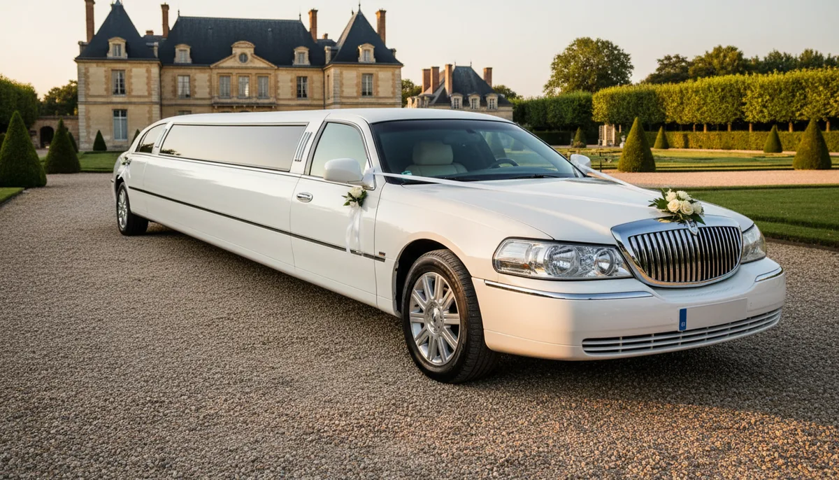 Tarif location limousine mariage : grille de prix détaillée 2026