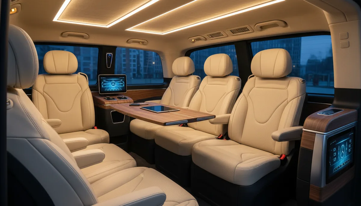 Van limousine : modèles, tarifs et guide de location en 2026